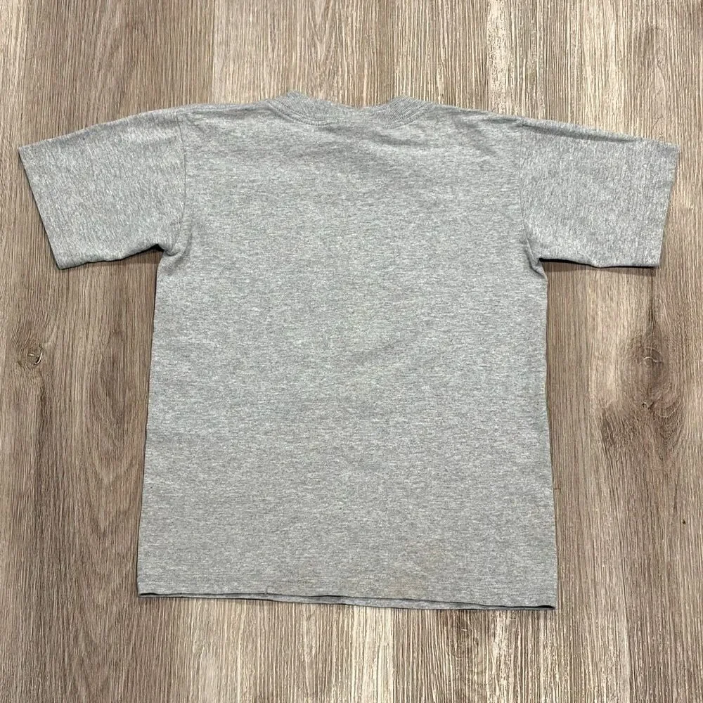 RARE Vintage 90s 00s Disney Buzz Lightyear Galactic Hero Youth Sz XS Grey Grail